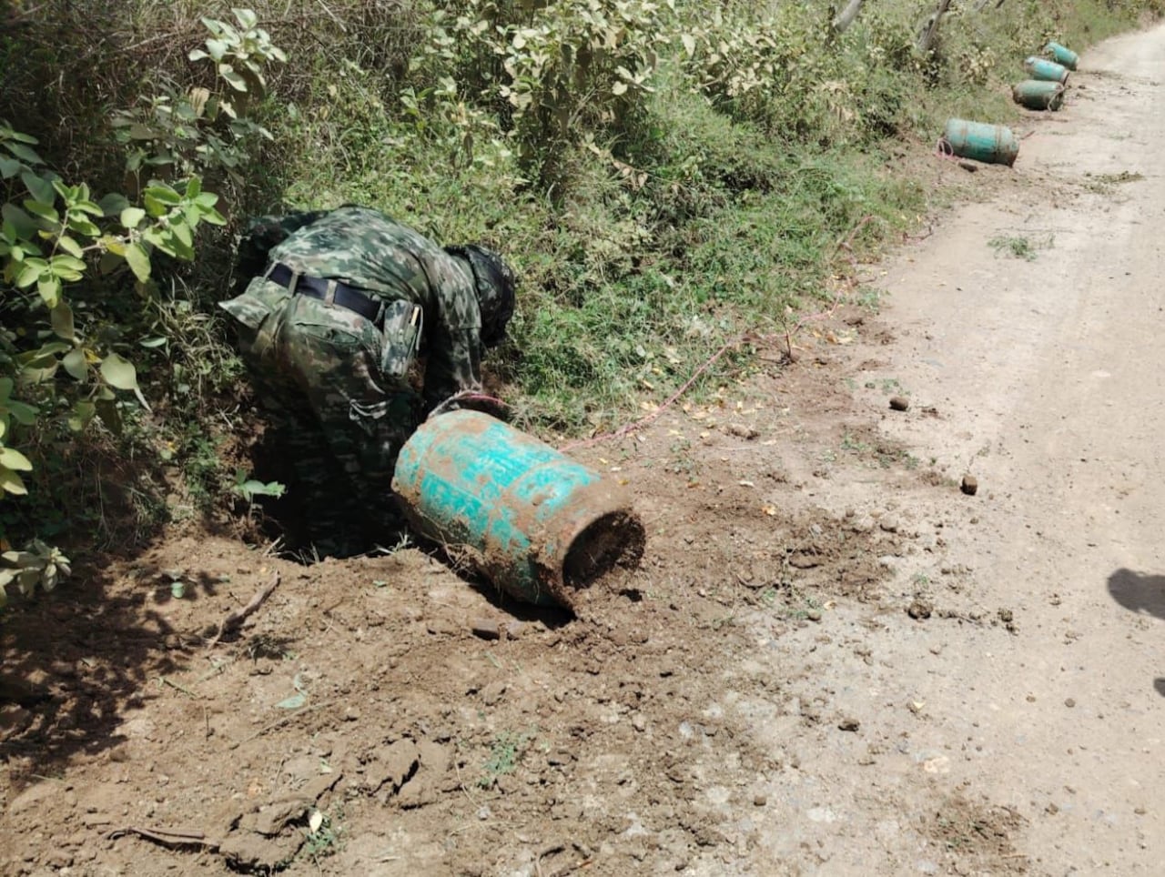 La operación contó con apoyo de inteligencia militar y la Fuerza Aeroespacial Colombiana, indicó el Ejército.