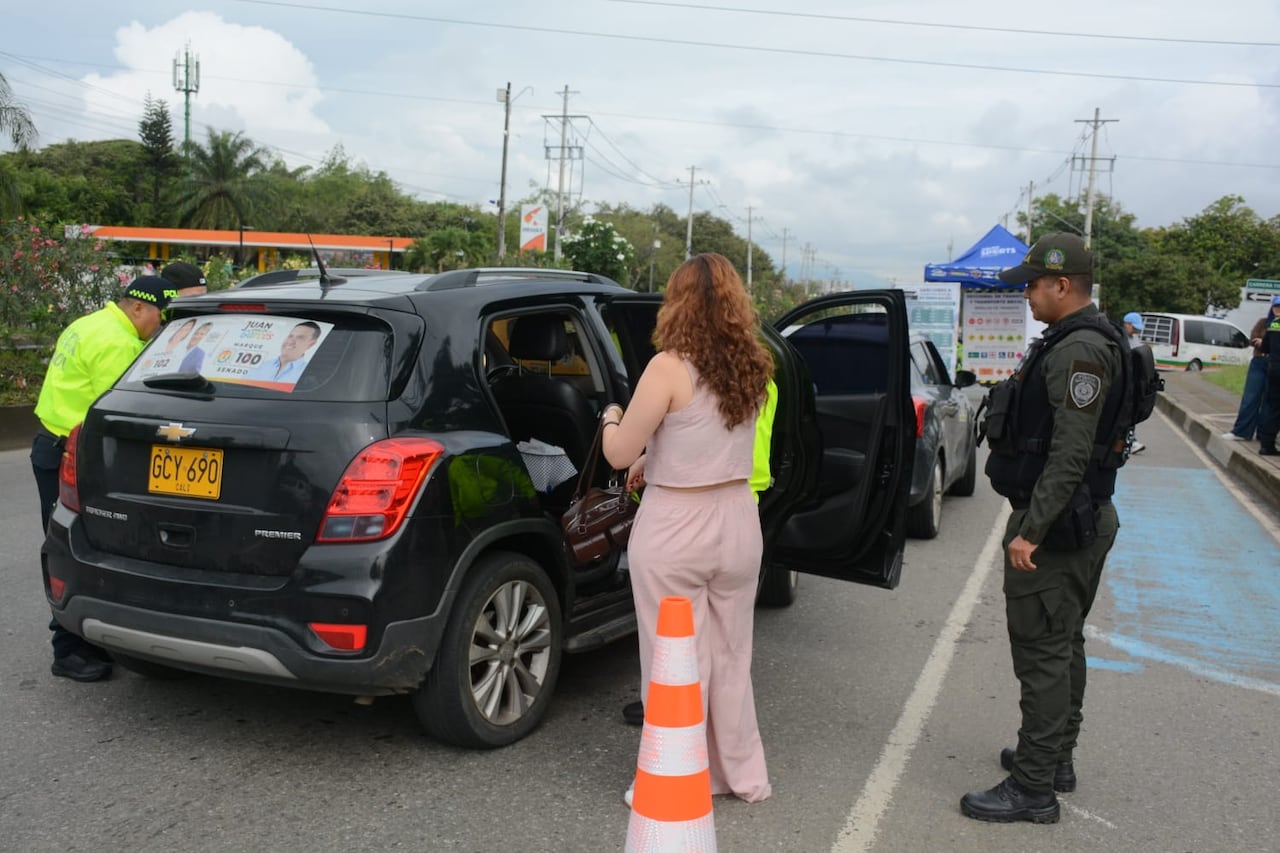 Operativos de la Policía en Cali y su área metropolitana durante el puente festivo de Reyes.