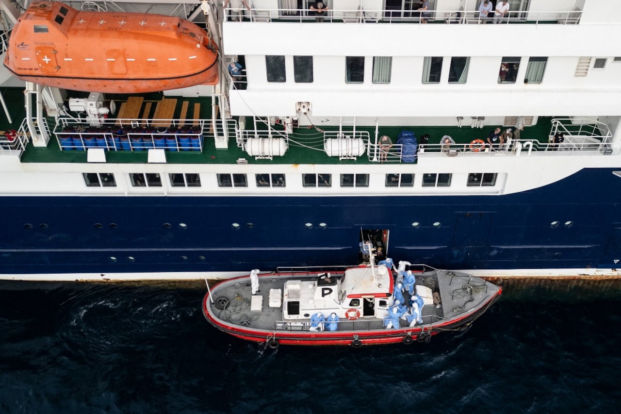 Crucero con hantavirus