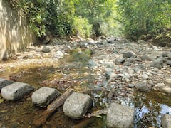 El río Meléndez presenta bajo caudal, lo que afecta el flujo de agua a diferentes barrios de las comunas 18 y 20.