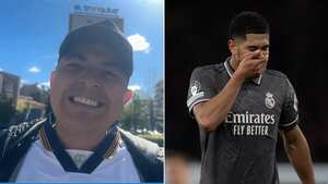 Colombiano viajó a Madrid solo a ver remontar al Real en Champions