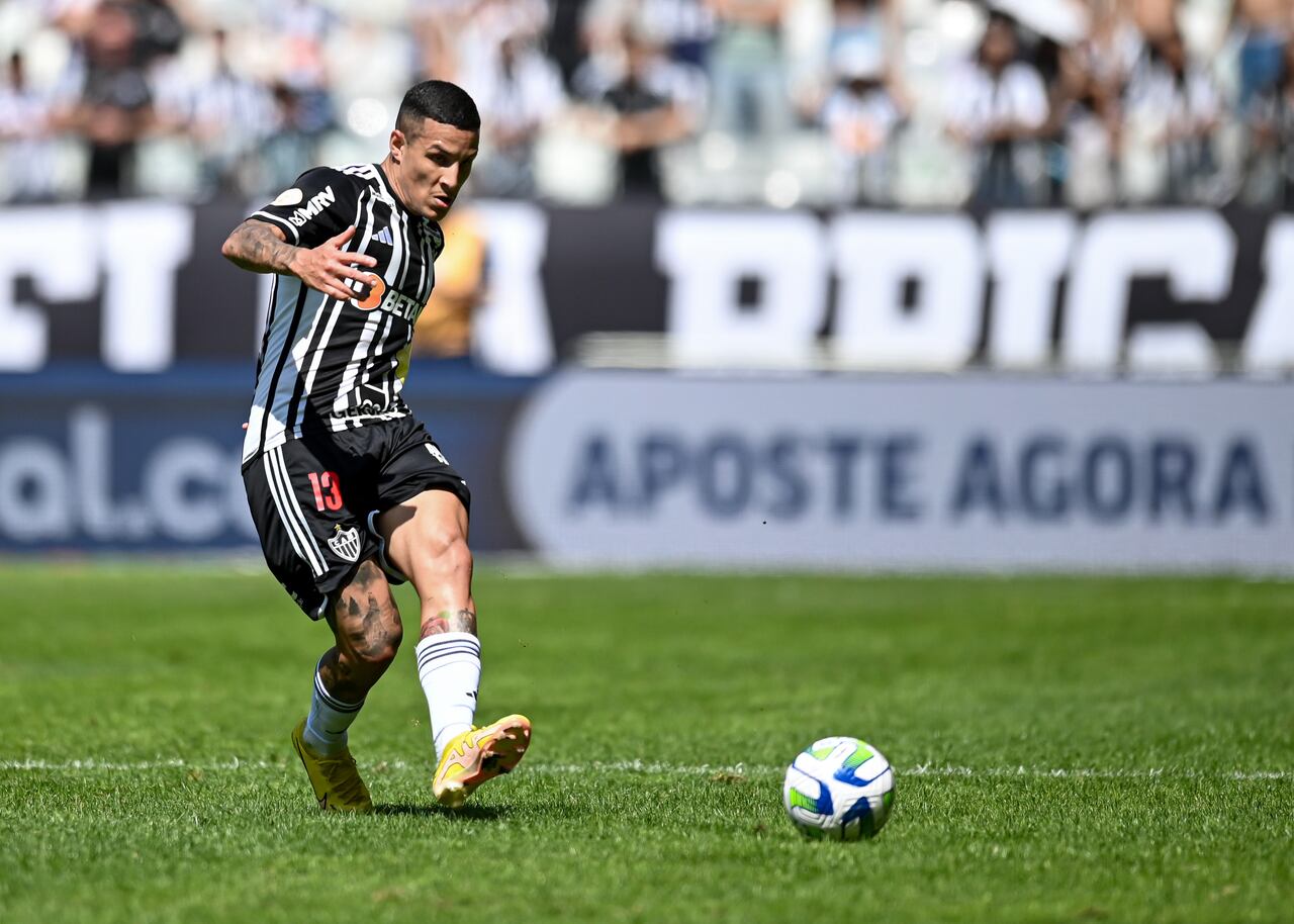Guilherme Arana con el Atlético Mineiro.