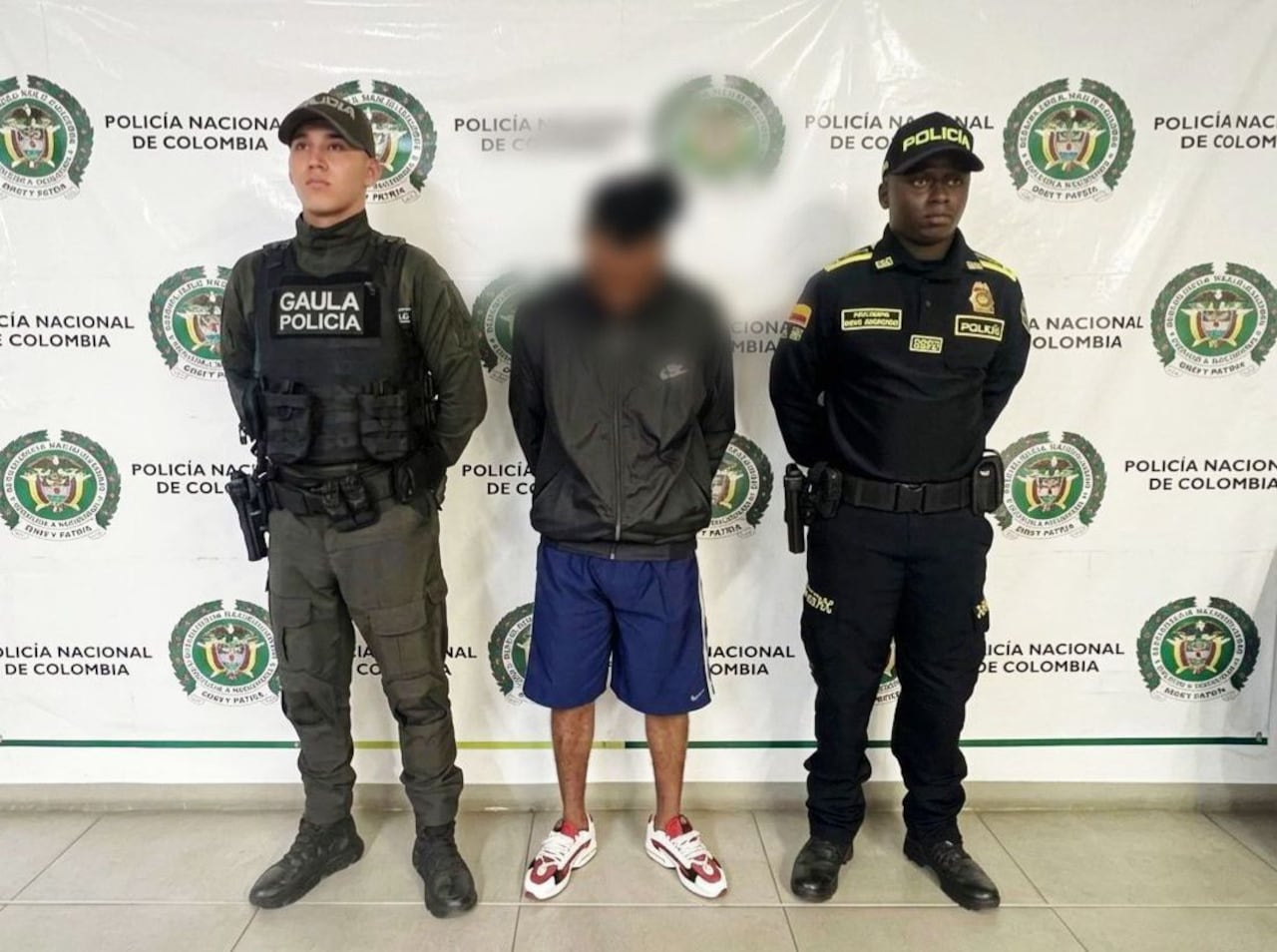 Alias Panda fue capturado por este hecho delincuencial.