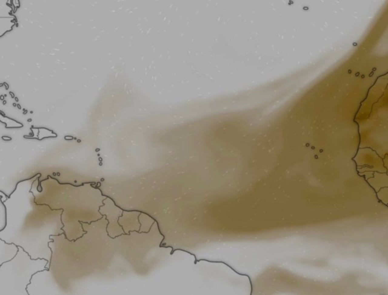 El fenómeno coincide con el actual segundo frente frío que se presenta en el país.