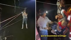 Miembros del equipo de rescate Garsa y bomberos coordinaron la evacuación de una familia atrapada por la creciente del río en Necoclí.