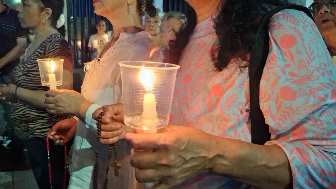 Feligreses recorrieron las calles del municipio en oración por la paz de Colombia