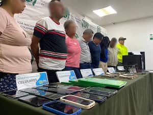 Capturados por el millonario robo en Transbank, en Barranquilla.