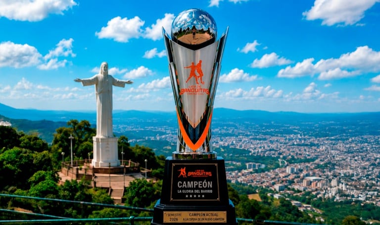 Nuevo trofeo de la Liga Banquitas.