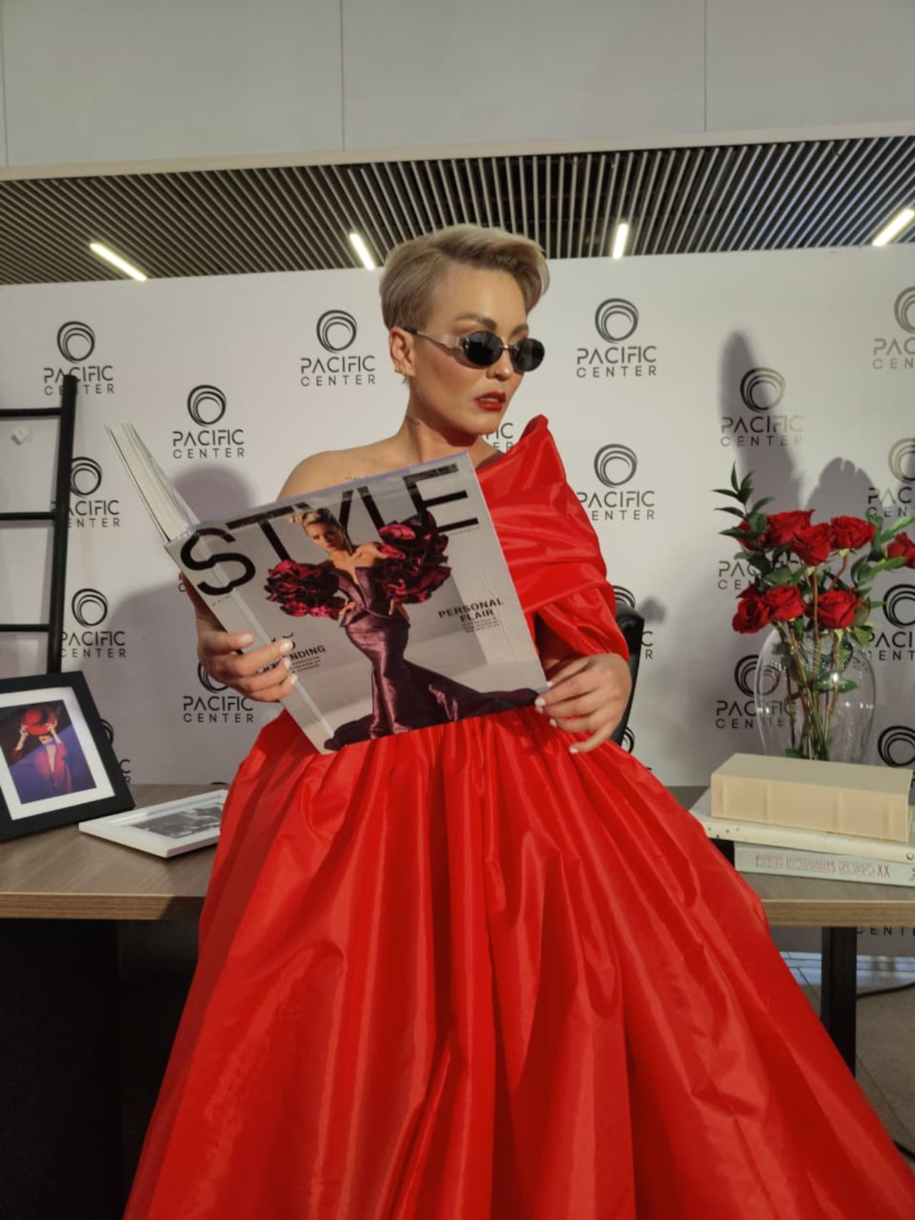 Durante la premier de El Diablo Viste a la Moda 2, Miranda estuvo muy presente.
