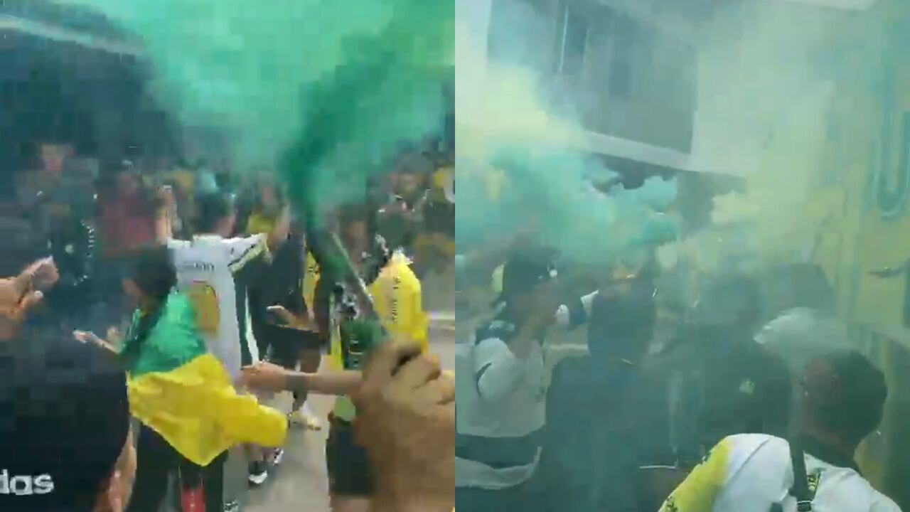 Recibimiento Atlético Bucaramanga