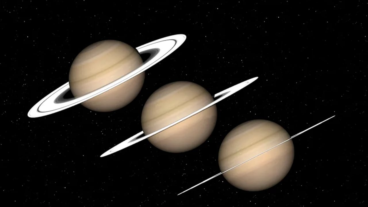 Por primera vez desde 2009, los anillos de Saturno desaparecerán visualmente este domingo.