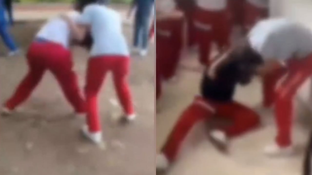 Peleas en el colegio Inem del norte de Cali.