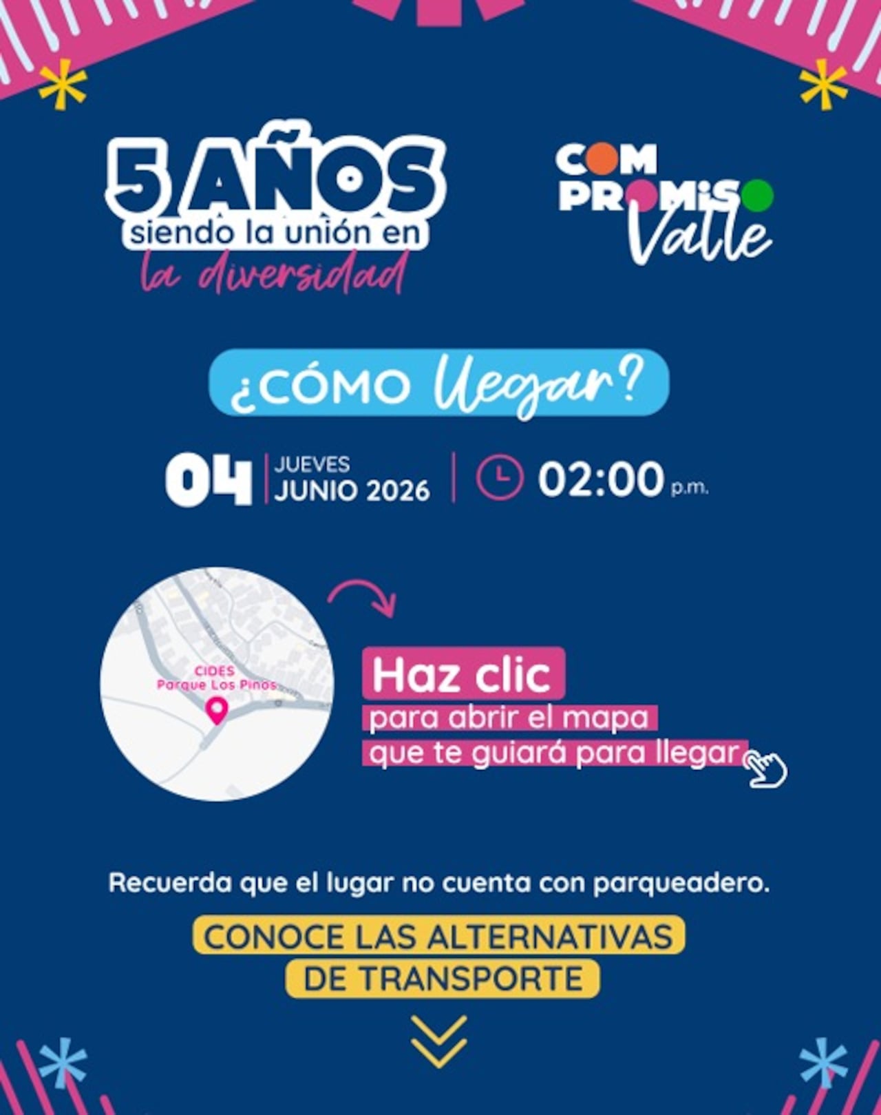 Compromiso Valle realizará evento especial en Cali