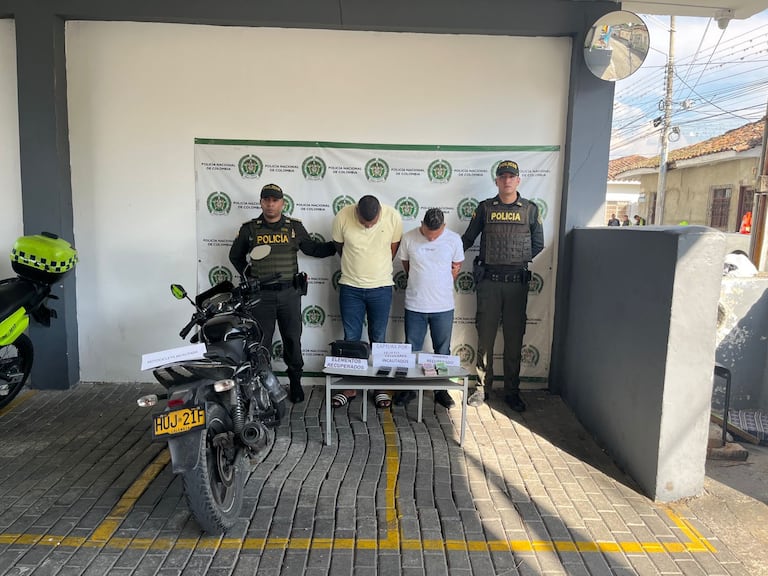 Los hombres fueron capturados tras ser alcanzados en Palmira.