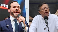 Abelardo de la Espriella y Gustavo Petro.