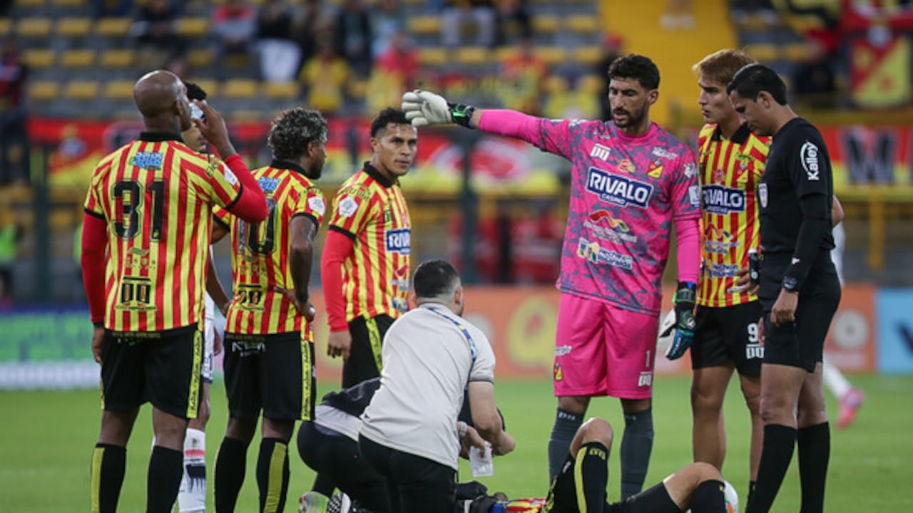 Parte del plantel del Deportivo Pereira en Liga BetPlay