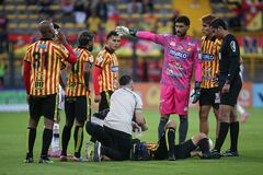 Parte del plantel del Deportivo Pereira en Liga BetPlay