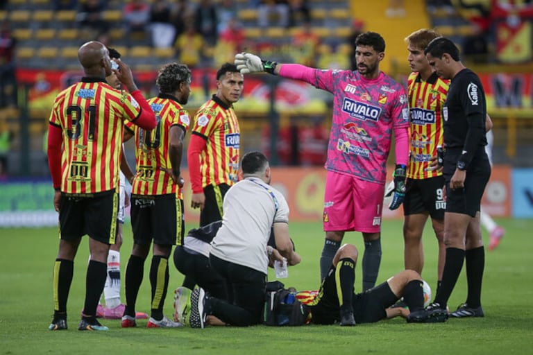 Parte del plantel del Deportivo Pereira en Liga BetPlay