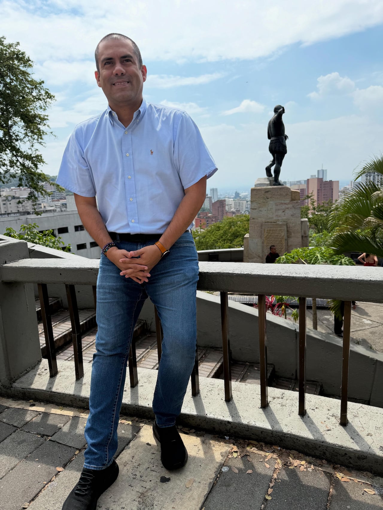 Cristhian David Mancera Mejía, presidente del Consejo Comunitario del Distrito 11 del condado de Miami-Dade.