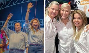 Aunque no se les vio juntos en una foto, los candidatos se dieron cita en los mismos eventos, como muestra de apoyo a otros aspirantes al Concejo.