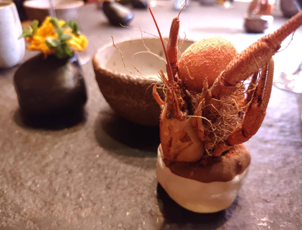 Cena en el restaurante Maya de Perú.