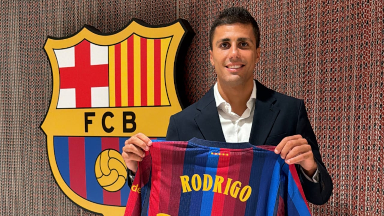 Rodri Hernández, nuevo jugador del FC Barcelona.