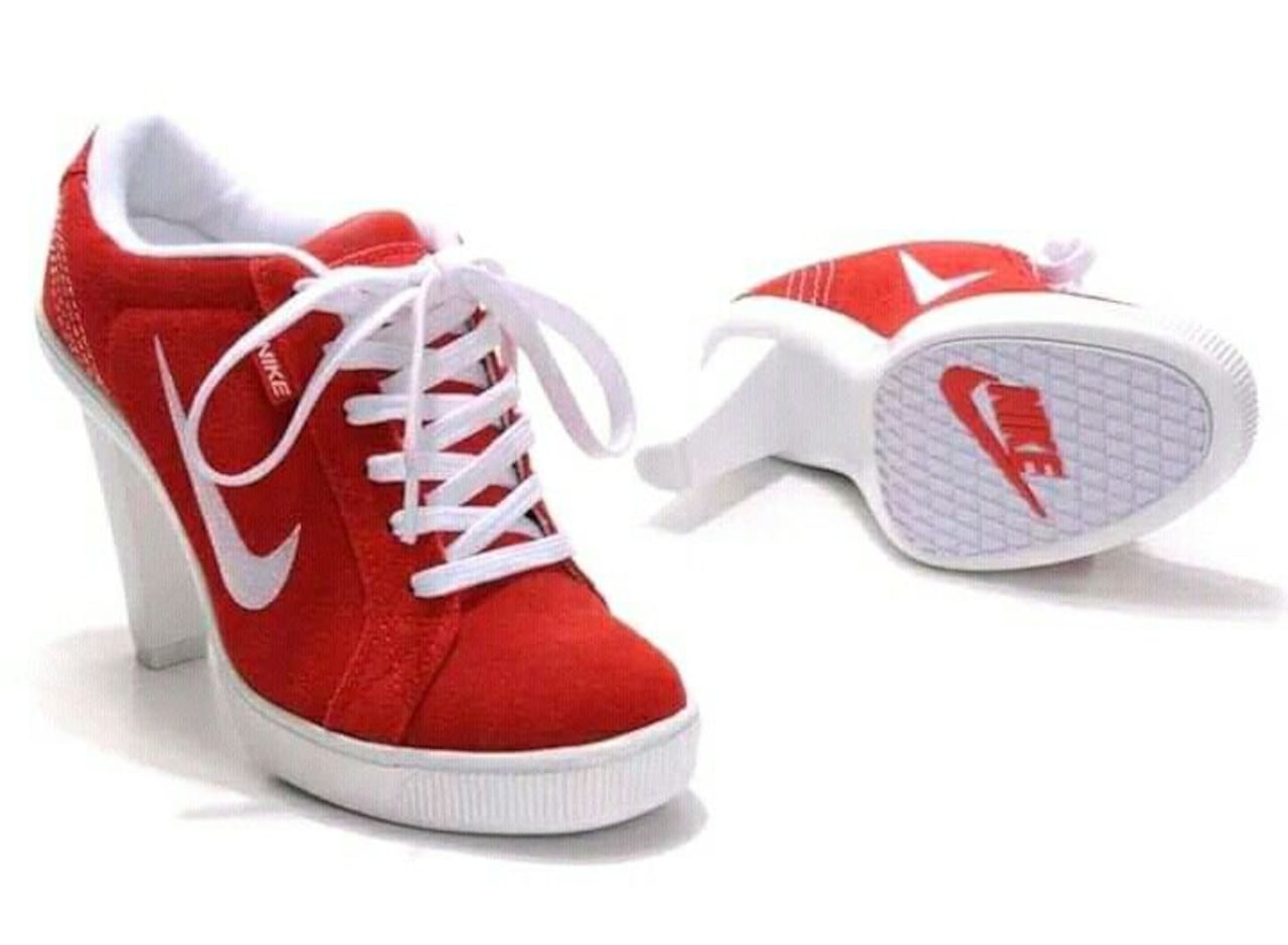 zapatillas con tacón