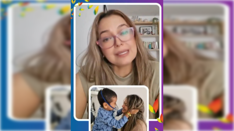 La madre denuncia que la falta de insumos por parte de Famisanar EPS está acelerando el deterioro pulmonar del menor, quien padece fibrosis quística.