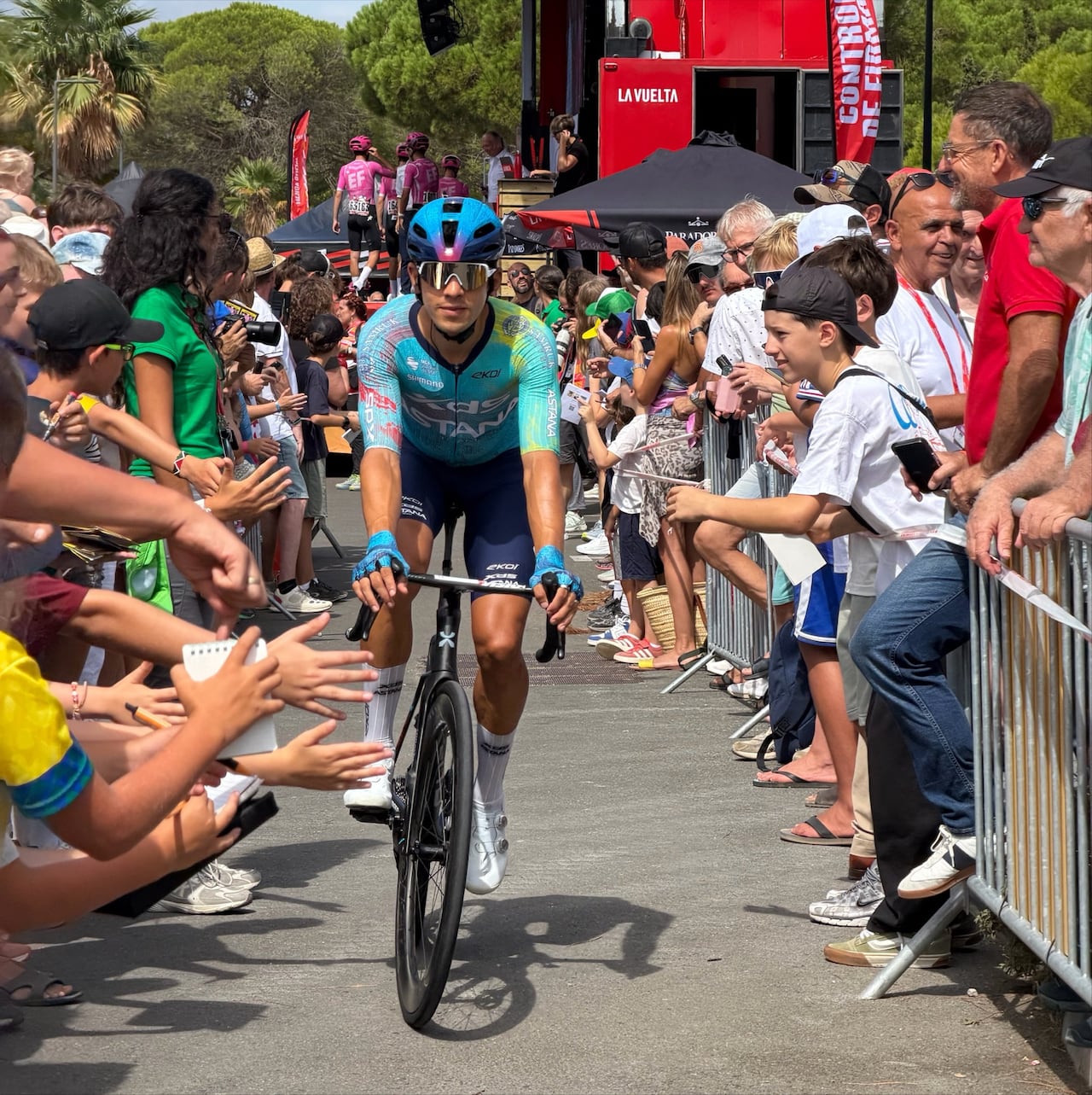 Harold Tejada es el mejor colombiano en la Vuelta a España 2026.