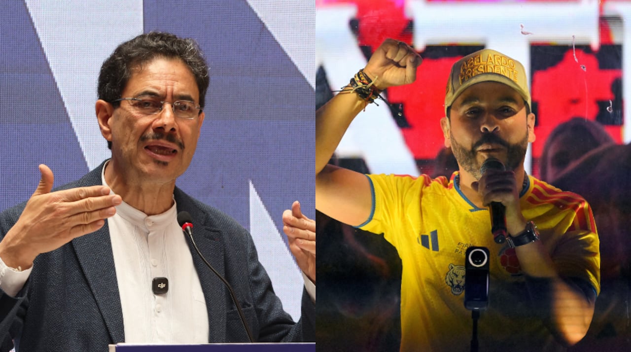 Iván Cepeda y Abelardo de la Espriella.