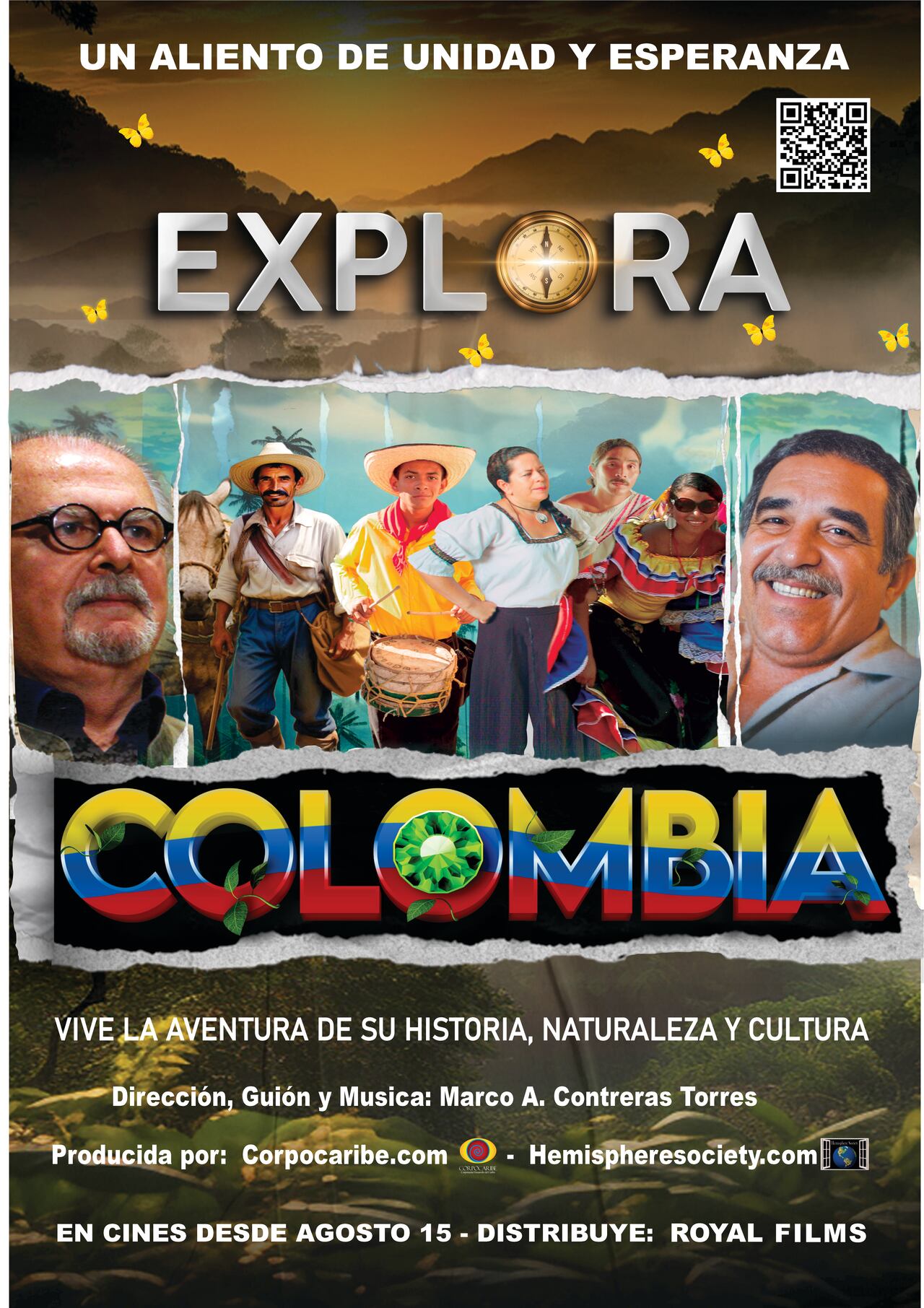 'Explora Colombia', documental.