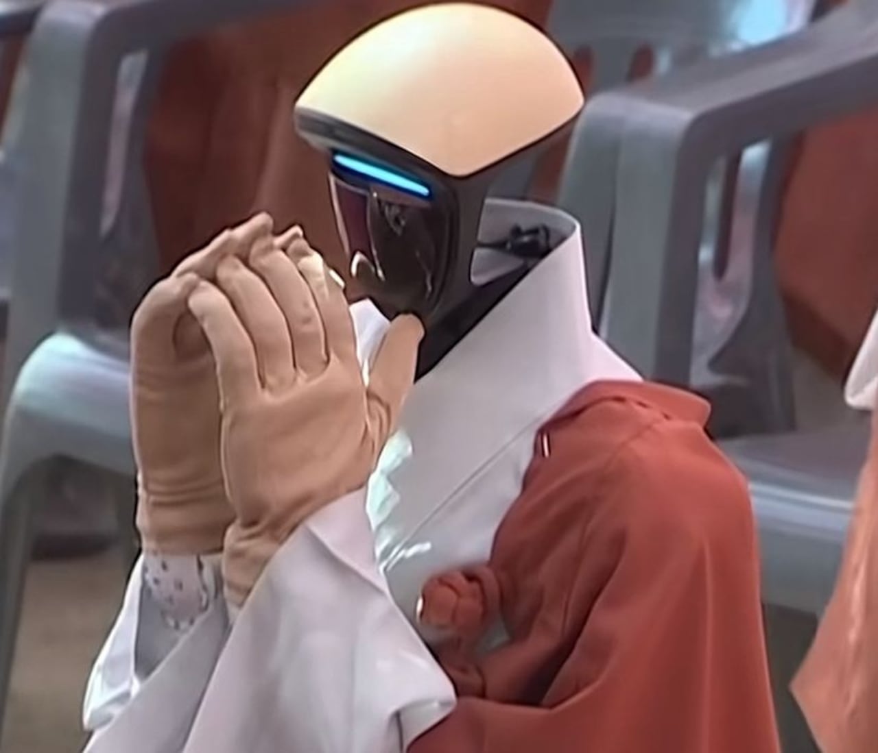 Robot budista.