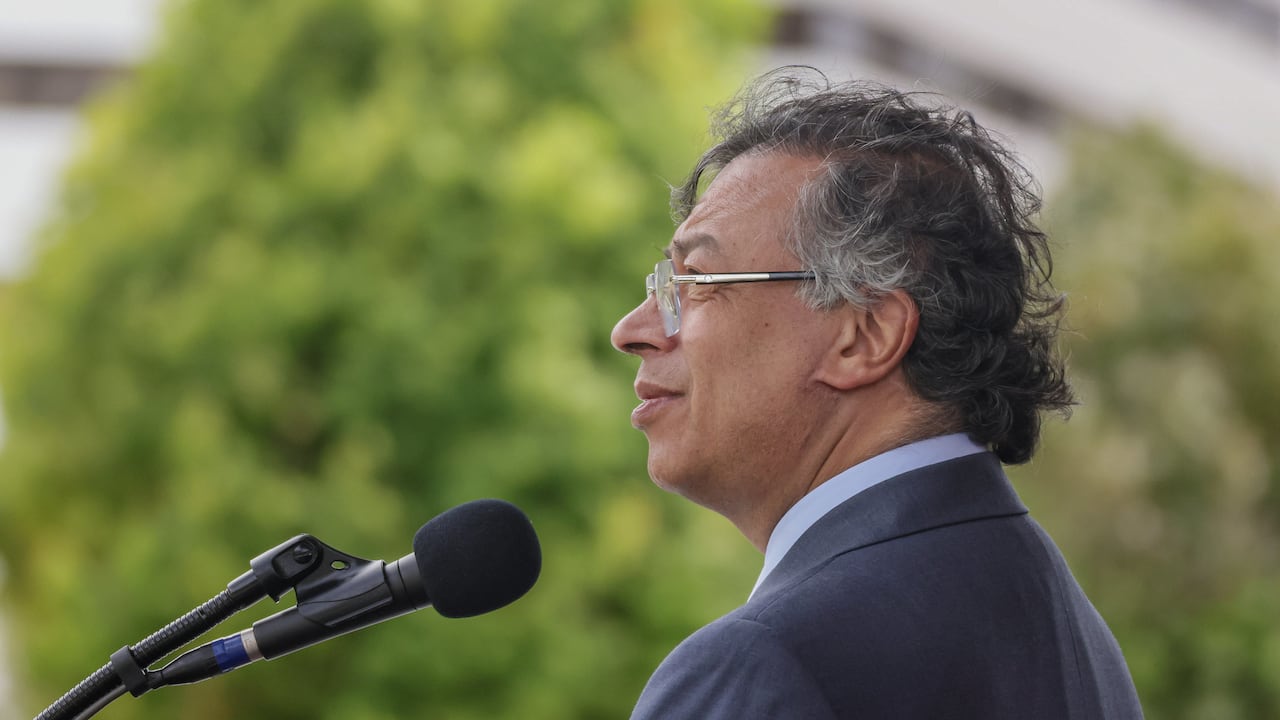 El presidente, Gustavo Petro, el 26 de noviembre de 2025, en Bogotá