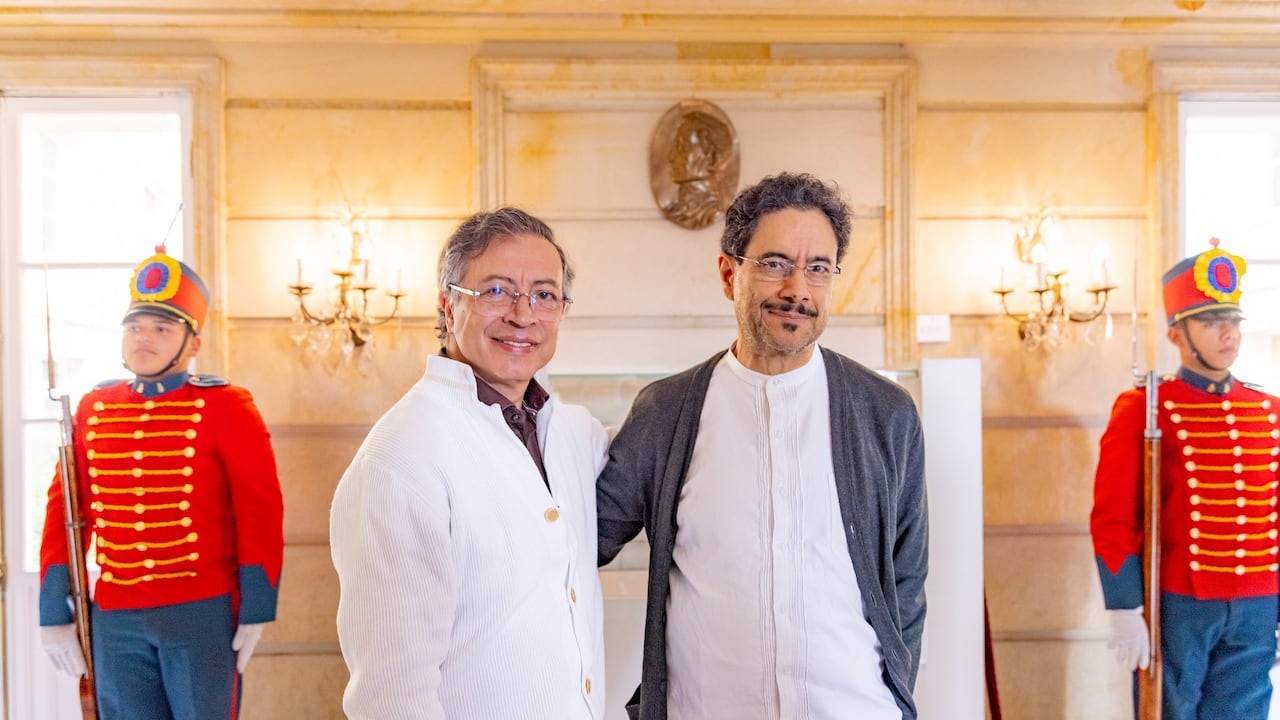 Gustavo Petro e Iván Cepeda.