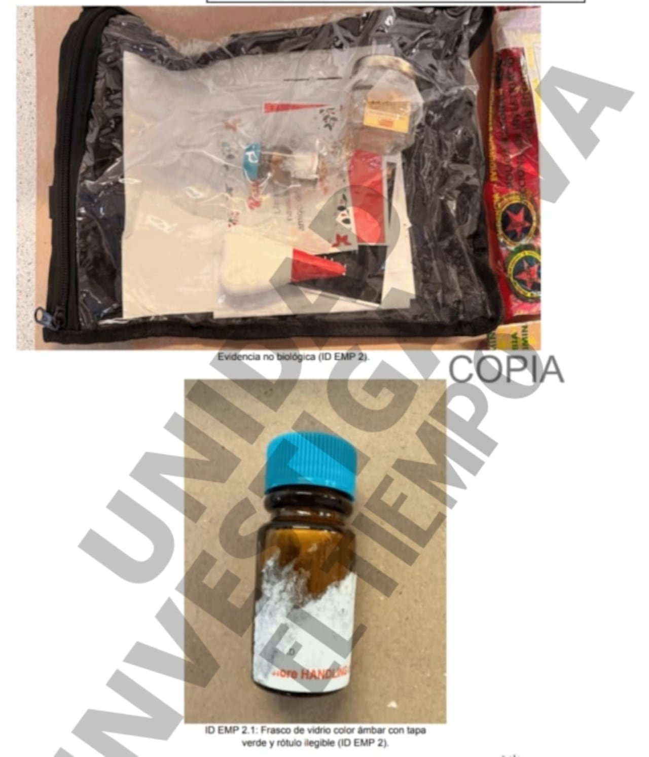 Dictamen de Medicina Legal revela hallazgo de talio en elementos encontrados en casillero de Zulma Guzmán.
