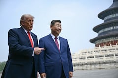 Donald Trump y Xi Jinping mantuvieron un encuentro formal en Pekín.