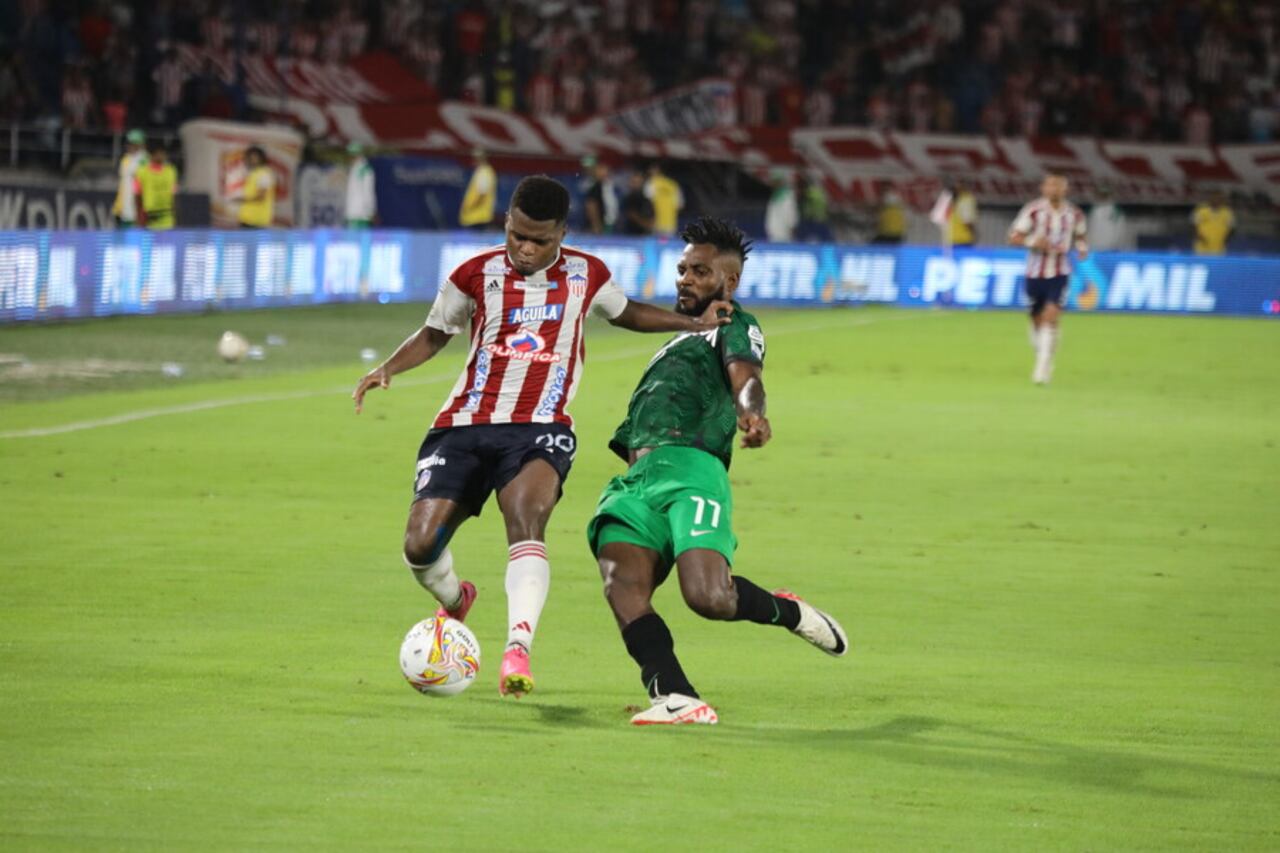 Junior - Atlético Nacional en la fecha 12 de la Liga Betplay.