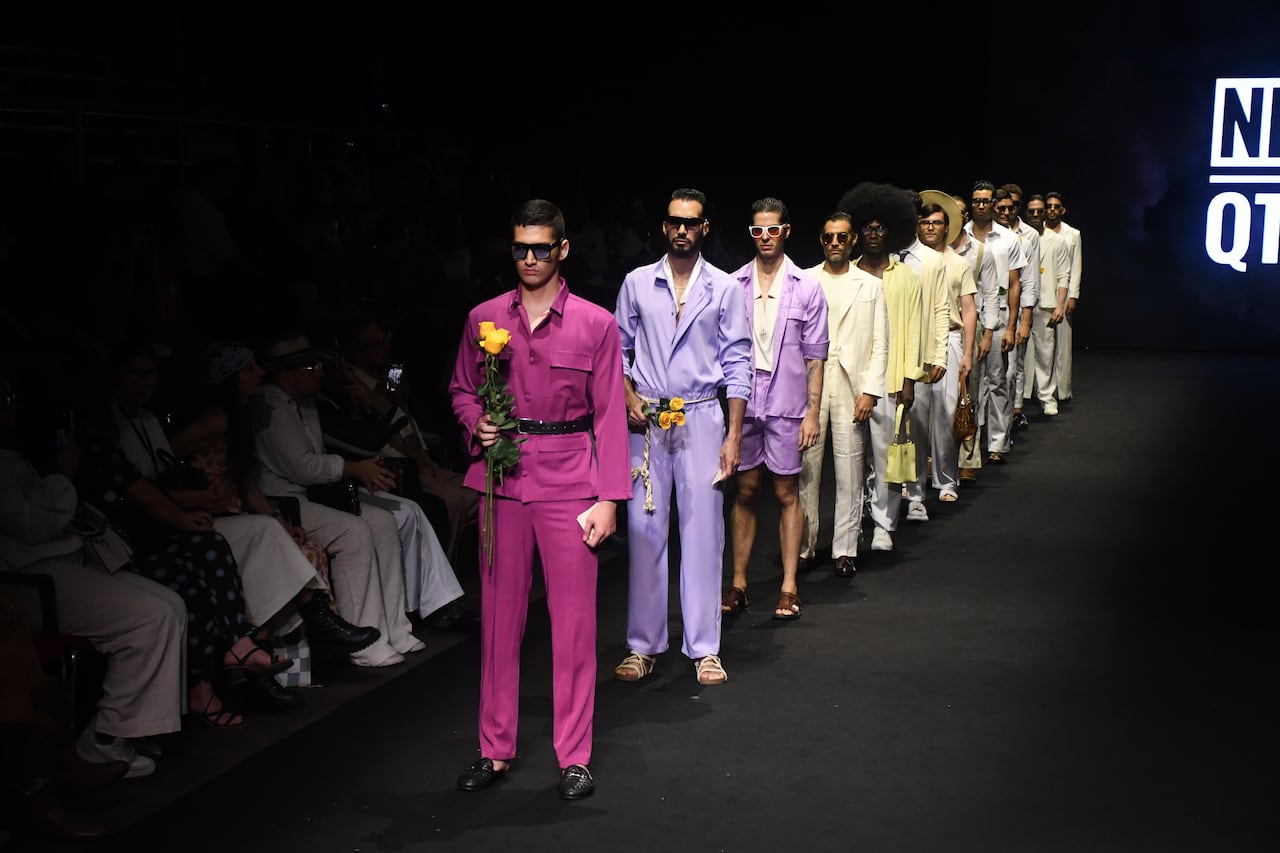 Cali: Distrito Moda 2026: Reunió a más de 33 diseñadores nacionales e internacionales para presentar las colecciones primavera-verano 2027 en 17 pasarelas. Diseñador NELL QTER