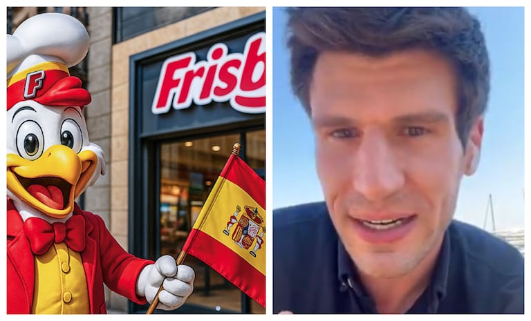 Charles Dupont es el representante de la marca de Frisby España.