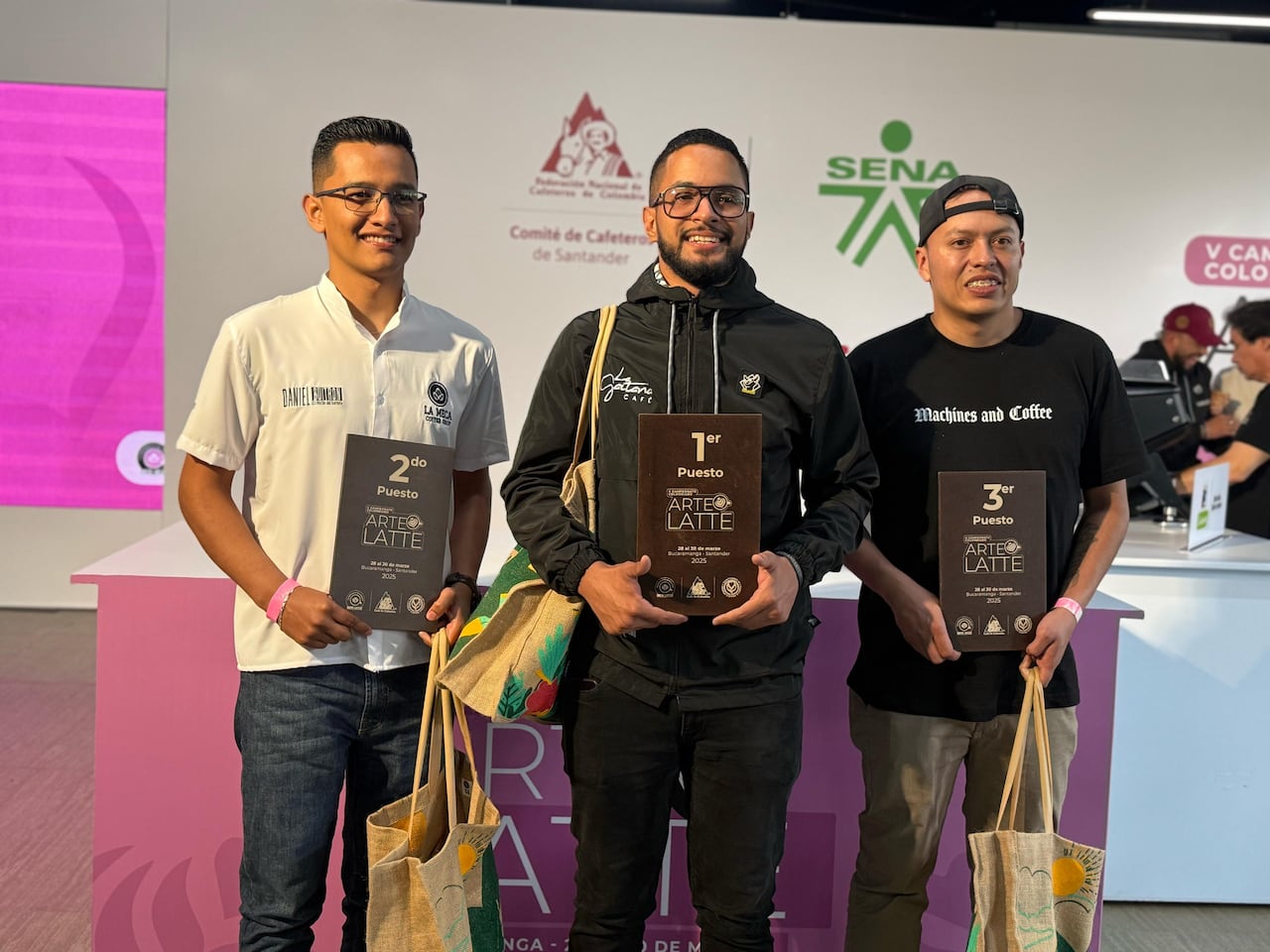 Ever Torres de La Gaitána, fue elegido como el mejor barista del país.