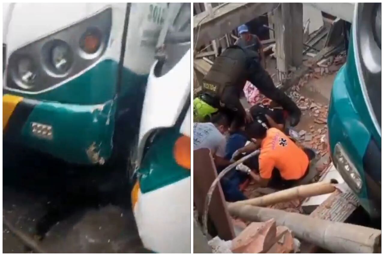 Accidente en Montebello.