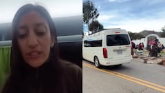 Maribel Camacho es la colombiana que hace la denuncia de bloqueos en Bolivia.