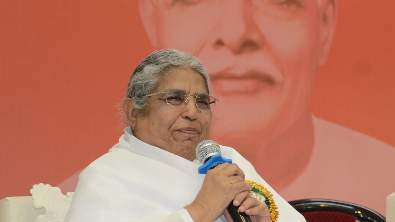 BK Asha Didi, líder espiritual, referente de la meditación a nivel mundial.