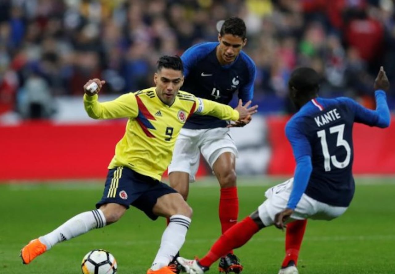 Colombia vs. Francia amistoso