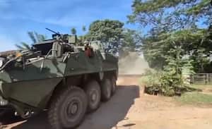 Gracias a un plan candado, el Ejército logró la recuperación del vehículo de carga.