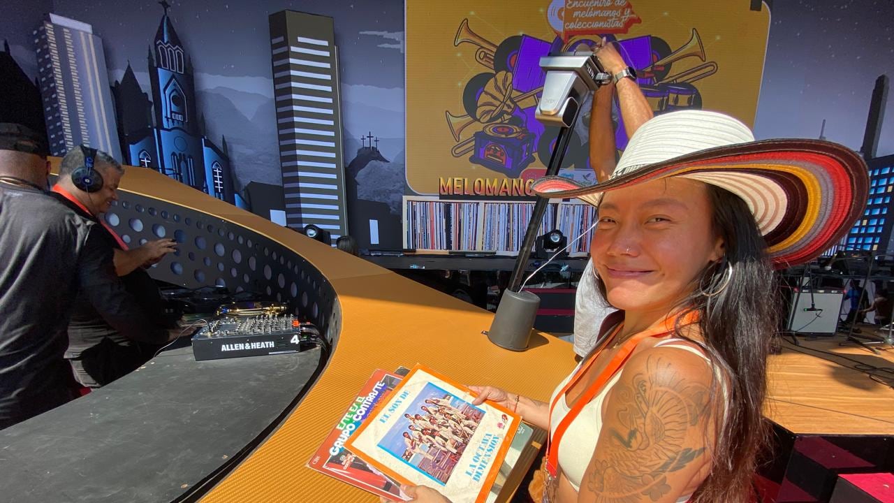 Desde Hong Kong al corazón de la salsa: Gia Fu y el poder global del vinilo latino se hizo presente en la Feria de Cali.