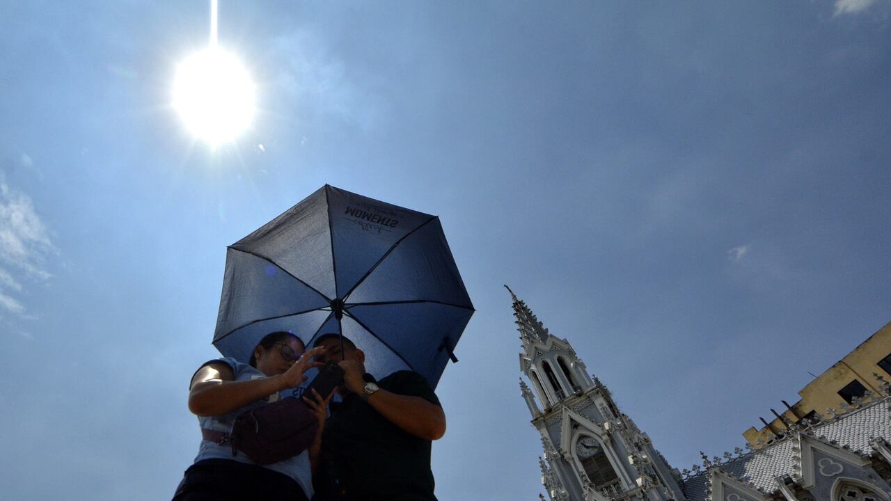 Temporada de calor en Cali. Tiempo seco con altas temperaturas.