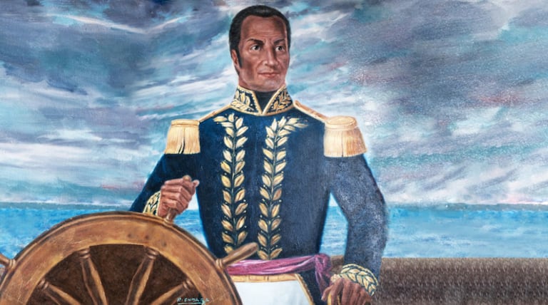 Almirante José Prudencio Padilla.