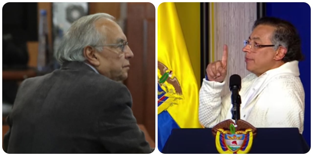 Ricardo Bonilla y Gustavo Petro