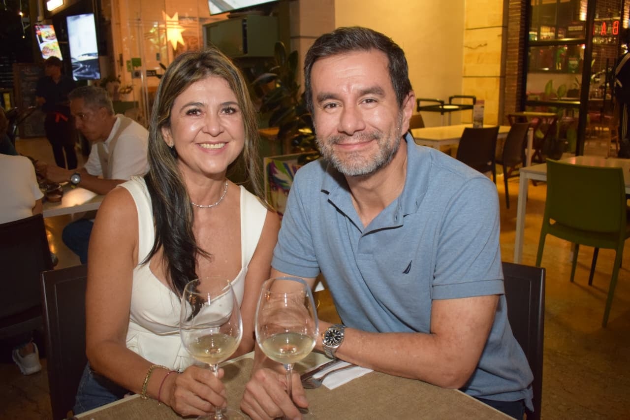 Bibiana Restrepo y Francisco Fonseca.